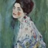 Gustav Klimt 'Portrait of a Lady' 1916 Oil Painting Reproduction – Art Nouveau Portrait on Canvas