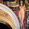Gustav Klimt 'Egypt I. Spandrel Above the Grand Staircase, Kunsthistorisches Museum' 1890-91 – Art Nouveau Mural Study