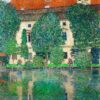 Gustav Klimt Schloss Kammer on Lake Attersee III 1910 MeisterDrucke 730085