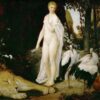 Gustav Klimt The Fable Klimt Gustav 1862 1918 1883 Oil on canvas 845x117 Vienna M MeisterDrucke 1014763