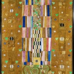 Gustav Klimt 'The Knight' Oil Painting – Beautiful Art Nouveau Allegorical Artwork of a Knight in Armor