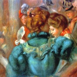 Buy Renoir’s "A Box in the Theater des Varietes" 1898 – High-Quality Impressionist Oil Painting Reproduction | Dafen Village Studios
