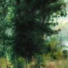 Reproduction of Pierre-Auguste Renoir’s "A Fence in the Forest" 1878 – Hand-Painted Oil Painting on Canvas | Dafen Village