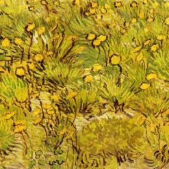 Hand-painted Replica of Vincent van Gogh's 'A Field of Yellow Flowers' 1889 - Dafen Village Oil Painting Studio