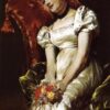 Authentic Reproduction of Renoir’s "A Girl" c.1885 – Custom Oil Painting Inspired by the Impressionist Portrait | Dafen Village