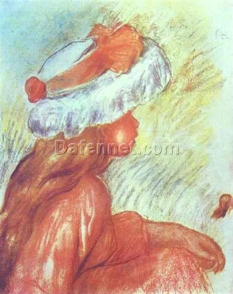Renoir’s “A Girl” – Custom Reproduction on Canvas | High-Quality Impressionist Artwork from Dafen Village
