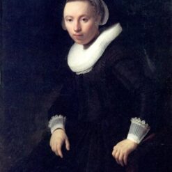 Buy Rembrandt 'A Portrait of a Young Woman' 1632 – Timeless Beauty in Rembrandt’s Signature Style