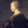 a young woman in profile with a fan 1632.jpgLarge