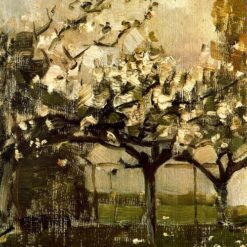 Alberi by Piet Mondrian – Authentic Hand-Painted Oil Painting on Canvas | 1908 Dutch Abstract Landscape