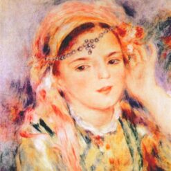 Reproduction of Pierre-Auguste Renoir’s "Algerian Woman" 1883 – Hand-Painted Oil Painting on Canvas | Dafen Village