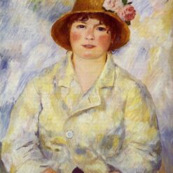 Authentic Reproduction of Renoir’s "Aline Charigot (future Madame Renoir)" – Custom Oil Painting Inspired by the 1885 Portrait | Dafen Village
