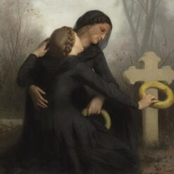 Buy "All Saints Day" (Le Jour des Morts) by Bouguereau | Custom Oil Painting Reproduction from Dafen Village