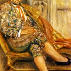 Authentic Reproduction of Renoir’s "Ambroise Vollard Portrait" – Custom Oil Painting Inspired by the 1917 Iconic Artwork | Dafen Village