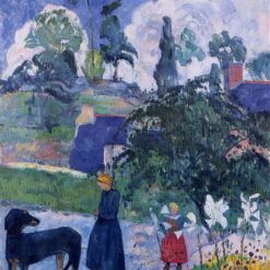 Paul Gauguin "Among the Lilies" 1893 - Custom Oil Painting Reproduction