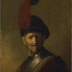 Buy Rembrandt 'An Old Man in Military Costume' 1630 – Timeless Depiction of an Older Man in Military Regalia