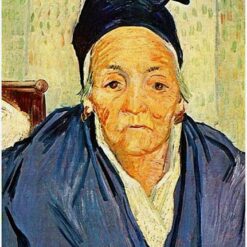 Authentic Reproduction of Van Gogh’s An Old Woman of Arles – Timeless 1888 Portrait by Dafen Village Studio