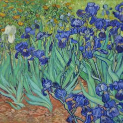 Fine Art Reproduction of Irises by Vincent van Gogh – 1889 Floral Painting, Dafen Village Oil Painting Studio