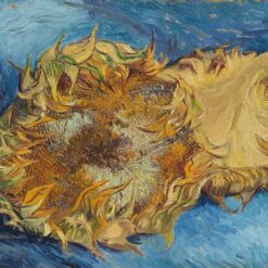 Still Life with Two Sunflowers (1887) – High-Quality Oil Painting Reproduction, Handcrafted in Dafen Village