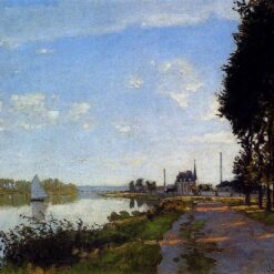 Claude Monet's Argenteuil (1872) - Fine Art Reproduction of French Impressionist Landscape, Dafen Village Studio