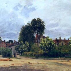 Hand-Painted Monet's Argenteuil, the Hospice (1872) Oil Painting - Custom Artwork from Dafen Village