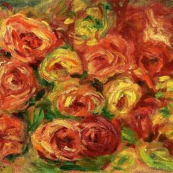 Authentic Reproduction of Renoir’s "Armful of Roses" – Custom Oil Painting Inspired by the 1918 Floral Still Life | Dafen Village