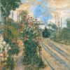 Impressionist Landscape Oil Painting Arriving at Montegeron 1876 by Claude Monet - Authentic Dafen Village Art