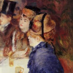Authentic Reproduction of Renoir’s "At the Cafe" – Custom Oil Painting of the 1877 Parisian Social Life | Dafen Village