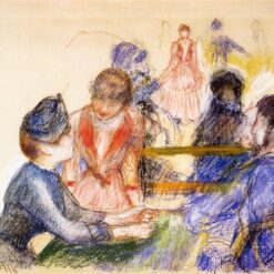 Reproduction of Pierre-Auguste Renoir’s "At the Moulin de la Galette" c.1875 – Hand-Painted Impressionist Art on Canvas | Dafen Village