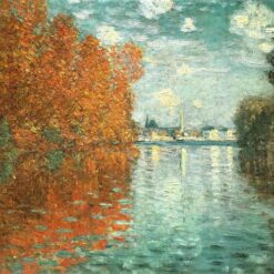 Buy Autumn Effect at Argenteuil by Claude Monet - Exquisite Oil Painting Reproduction from Dafen Village Studio