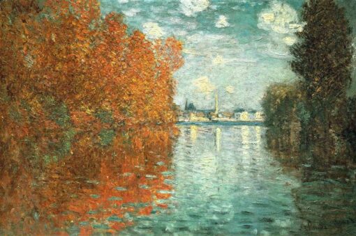 Buy Autumn Effect at Argenteuil by Claude Monet – Exquisite Oil Painting Reproduction from Dafen Village Studio