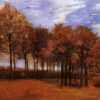High-Quality Reproduction of Van Gogh’s Autumn Landscape – Classic 1885 Fall Artwork from Dafen Village Studio