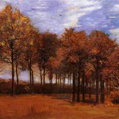High-Quality Reproduction of Van Gogh’s Autumn Landscape – Classic 1885 Fall Artwork from Dafen Village Studio