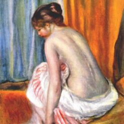 Buy Renoir’s "Back View of a Bather" 1893 – High-Quality Oil Painting Reproduction | Custom Canvas Art from Dafen Village