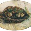 Authentic Van Gogh Basket of Sprouting Bulbs Replica – 1887 Botanical Artwork by Dafen Village Artists