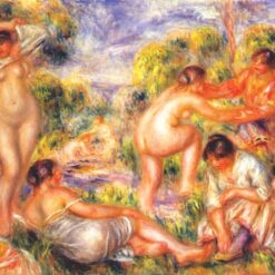 Renoir’s "Bathers" (1916) – Custom Oil Painting Reproduction for Art Lovers and Collectors | Dafen Village