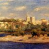Buy "Bathers on the Banks of the Thone in Avignon" by Pierre-Auguste Renoir – Beautiful Bathing Scene Reproduction on Canvas | Dafen Village