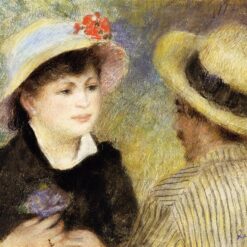 Authentic Reproduction of Renoir’s "Boating Couple" – Custom Oil Painting of the 1880-1881 Intimate Boating Scene | Dafen Village