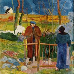 Paul Gauguin "Bonjour, Monsieur Gauguin" 1889 - Custom Oil Painting Reproduction