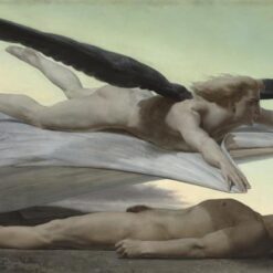 Reproduction of Bouguereau's "Equality before Death" | Custom Hand-painted Oil Art for Home Décor