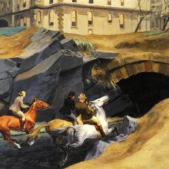Bridle Path" by Edward Hopper - 1939 Oil Painting Reproduction | Beautiful Hand-Painted Canvas Artwork for Art Collectors