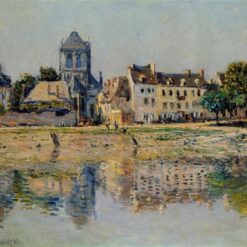 Custom Hand-Painted By the River at Vernon by Claude Monet - Oil Painting Reproduction from Dafen Village Studio