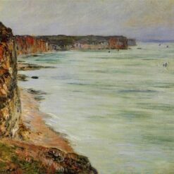 Timeless Calm Weather, Fecamp by Claude Monet - 1881 Oil Painting Reproduction - Elegant Art for Contemporary Spaces