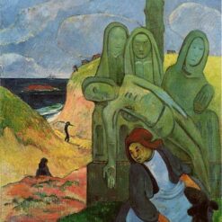 Paul Gauguin "Calvaire Breton" 1889 - Custom Oil Painting Reproduction of Breton Landscape