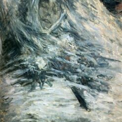 Handcrafted Camille Monet on Her Deathbed by Claude Monet – 1879 Oil Painting for Your Art Collection