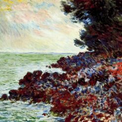 High-Quality 'Cap Martin 3' by Claude Monet 1884 | Handcrafted Oil Painting from Dafen Village