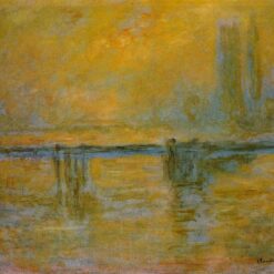 Monet's Charing Cross Bridge (1901) - Stunning Oil Painting Reproduction from Dafen Village Artists