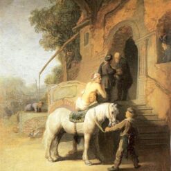 Rembrandt 'The Good Samaritan' 1638 – A Vivid Scene of Altruism and Human Kindness