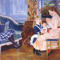 Renoir’s "Children’s Afternoon at Wargemont" – Custom Oil Painting Reproduction for Lovers of Childhood and Nature Art | Dafen Village