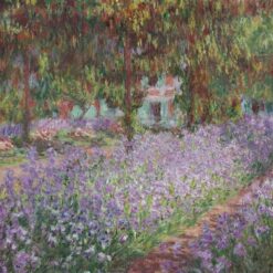 Claude Monet Irises in Monet's Garden (1900) – Dafen Village Studio’s Hand-Painted Oil Painting for Art Collectors