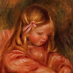 Buy Renoir’s "Claude Renoir Playing with Dominos" – High-Quality Oil Painting Reproduction of Childhood Fun | Dafen Village
